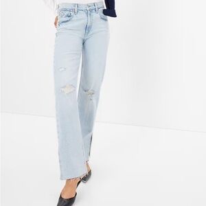 GAP 90s loose Stylish Light Wash Jeans size 12